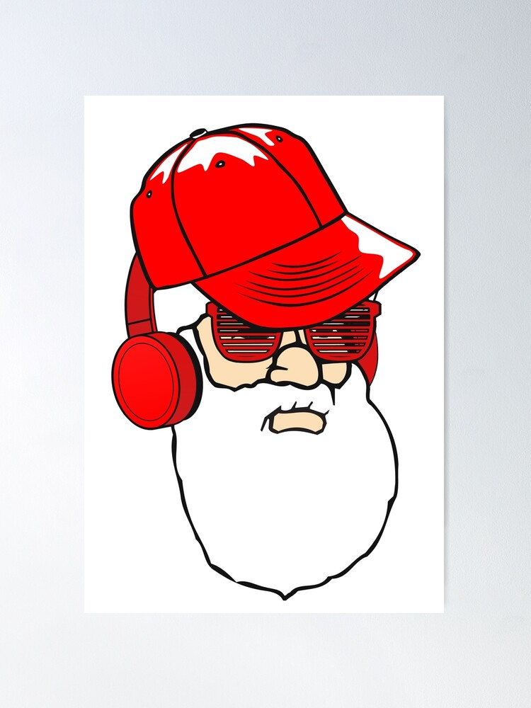 Naughty Santa Art Board Print for Sale by trendingatees