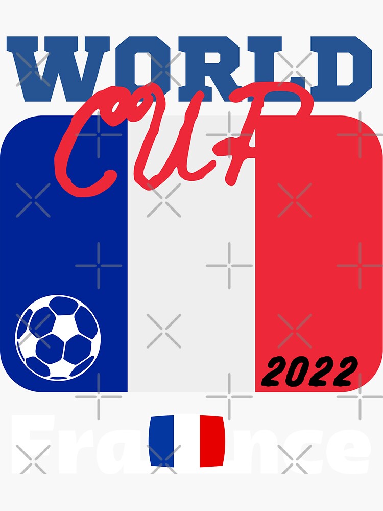 "France World Cup" Sticker for Sale by Redbubble