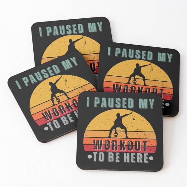Item preview, I Paused My Workout To Be Here designed and sold by tnwbank.