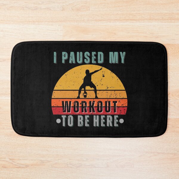 Item preview, I Paused My Workout To Be Here designed and sold by tnwbank.