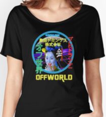 Blade Runner - Blimp Neon Spectacular Women's Relaxed Fit T-Shirt