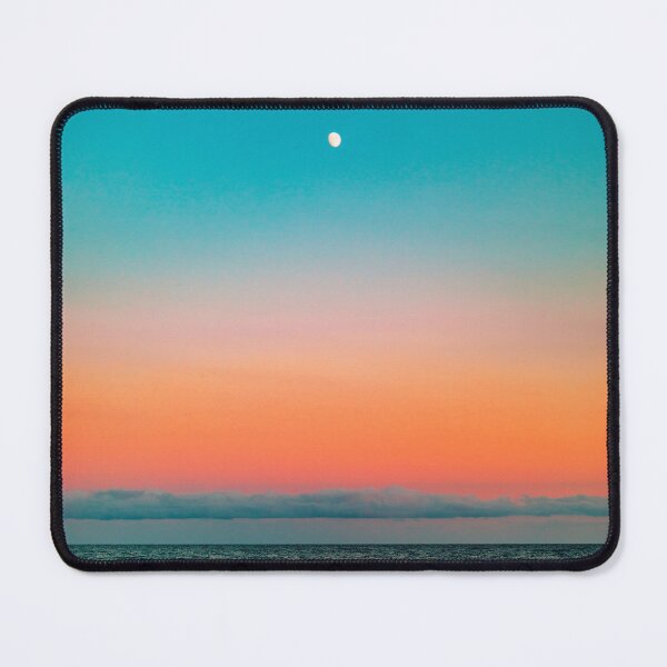 Artikelvorschau, Mondwellen am Bradley Beach. Abendhimmel entworfen und verkauft von PureCanvas.