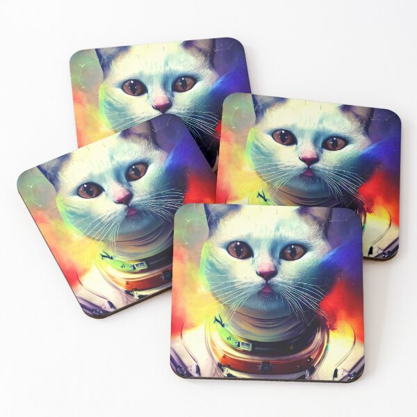 Item preview, cat astronaut painting #6 designed and sold by supeart.