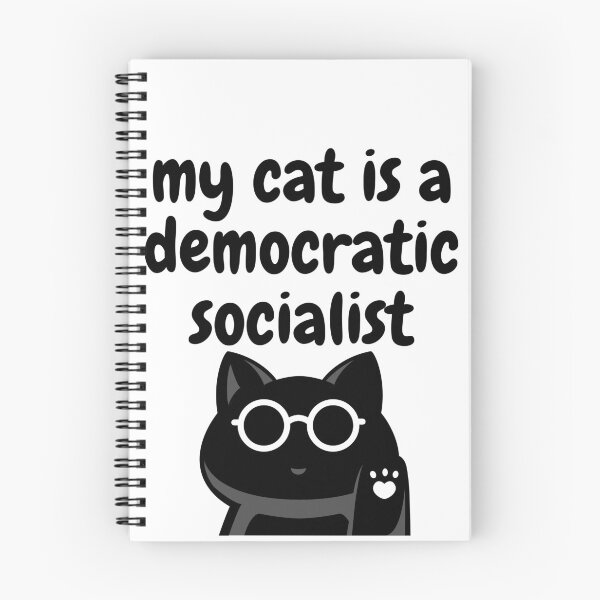 Item preview, my cat is a democratic socialist : meme cat designed and sold by MokonoKokoro.