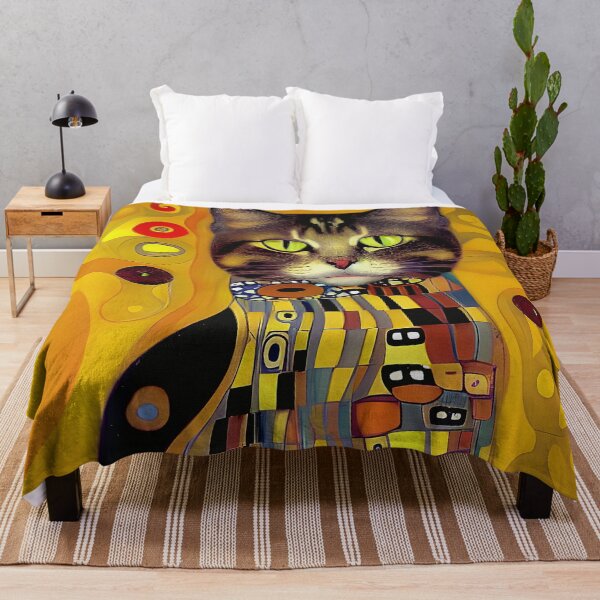 Item preview, Klimt's Cat designed and sold by Klara Acel.