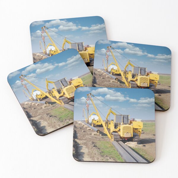 Item preview, construction site gas pipeline and machinery designed and sold by goceris.