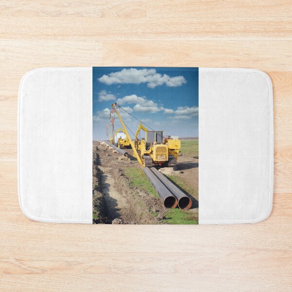 Item preview, construction site gas pipeline and machinery designed and sold by goceris.