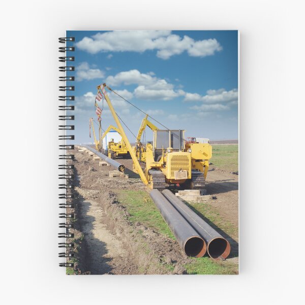 Item preview, construction site gas pipeline and machinery designed and sold by goceris.