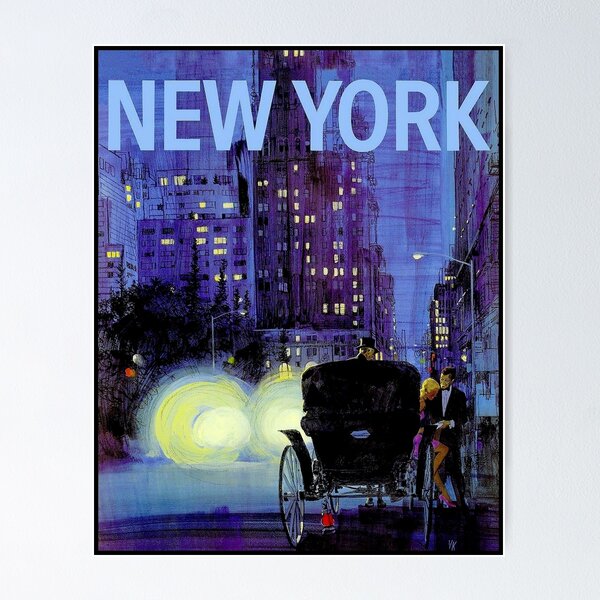 Item preview, NEW YORK : Vintage Tourism Advertising Print designed and sold by posterbobs.