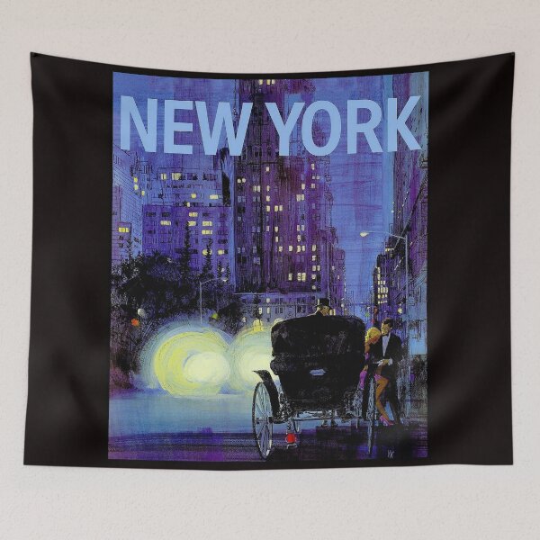 Item preview, NEW YORK : Vintage Tourism Advertising Print designed and sold by posterbobs.