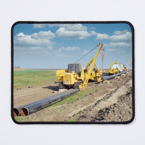 Item preview, gas pipeline and machinery construction site designed and sold by goceris.