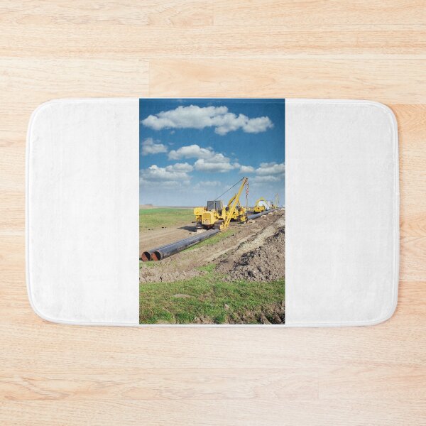 Item preview, gas pipeline and machinery construction site  designed and sold by goceris.