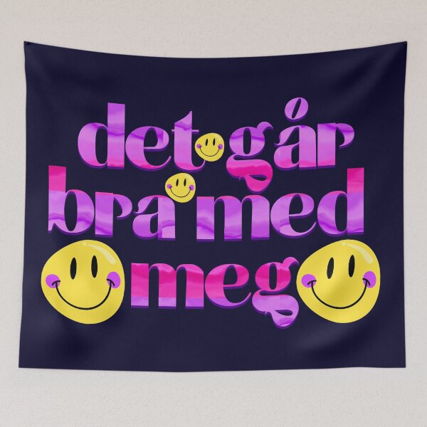Item preview, I am doing fine in Norwegian saying designed and sold by Emotionville.