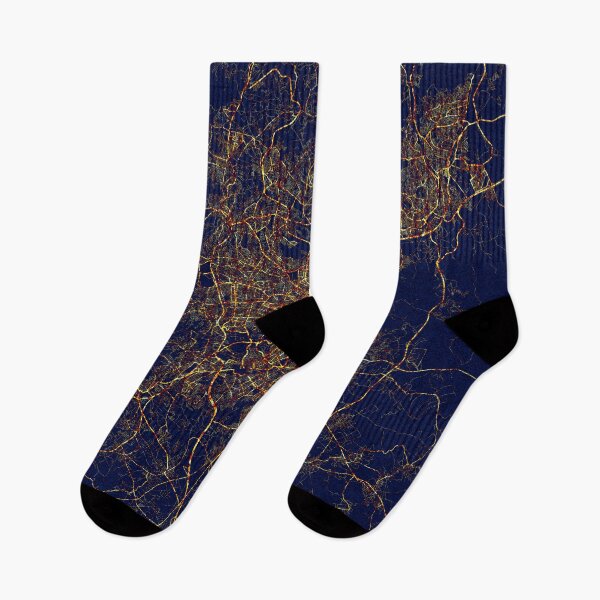 Item preview, Amman, Jordan Map  - City At Night designed and sold by deMAP.