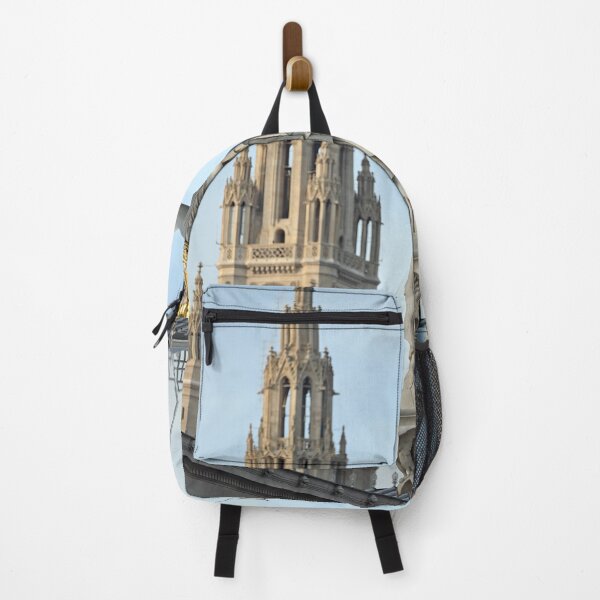 Item preview, Pallas Athena statue Austrian Parliament and Rathaus tower in Vienna designed and sold by goceris.