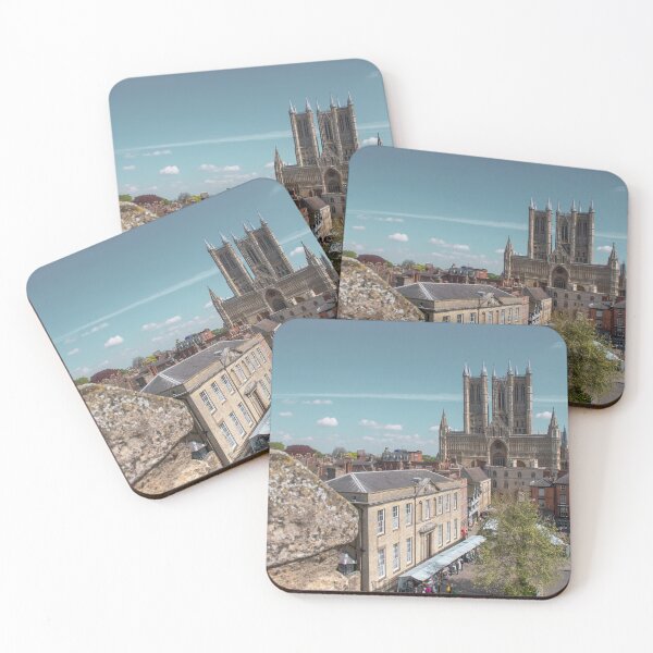 Item preview, Lincoln Cathedral from the castle walls designed and sold by cdkphotos.