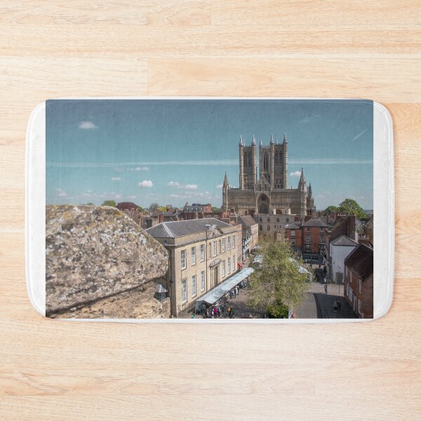 Item preview, Lincoln Cathedral from the castle walls designed and sold by cdkphotos.