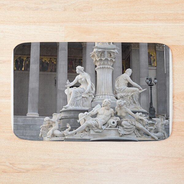 Item preview, statues in front of the Austrian parliament in Vienna Austria designed and sold by goceris.