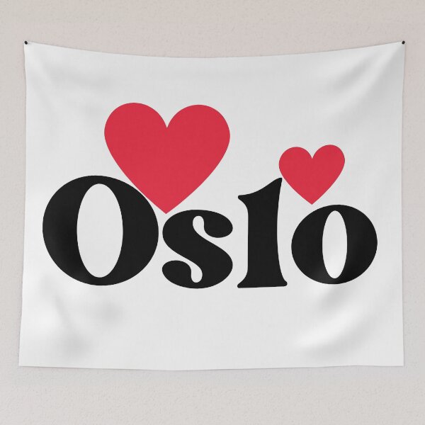 Item preview, I love oslo norway designed and sold by Emotionville.