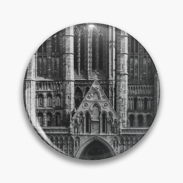 Item preview, Lincoln Cathedral in black and white designed and sold by cdkphotos.