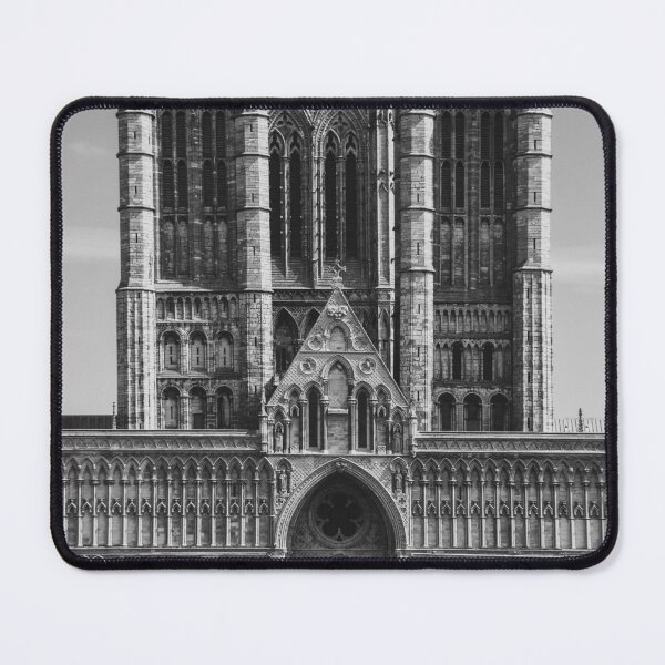 Item preview, Lincoln Cathedral in black and white designed and sold by cdkphotos.