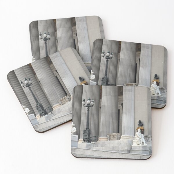 Item preview, statues in front of the Austrian parliament  designed and sold by goceris.