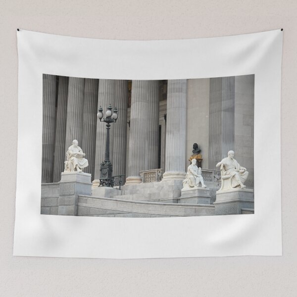 Item preview, statues in front of the Austrian parliament  designed and sold by goceris.