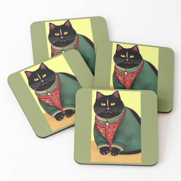 Item preview, Fat cat (#05) [Create a set!] designed and sold by SolidEarthArt.