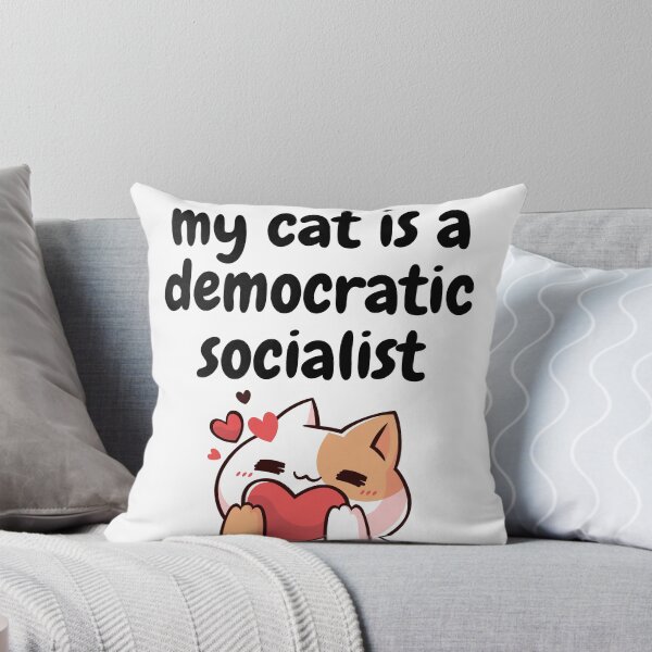 Item preview, my cat is a democratic socialist : meme cat designed and sold by MokonoKokoro.