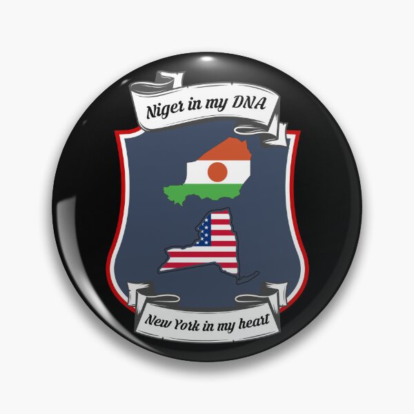 Item preview, Niger in my DNA, New York in my heart Heritage designed and sold by Tony ⭐⭐⭐⭐⭐.
