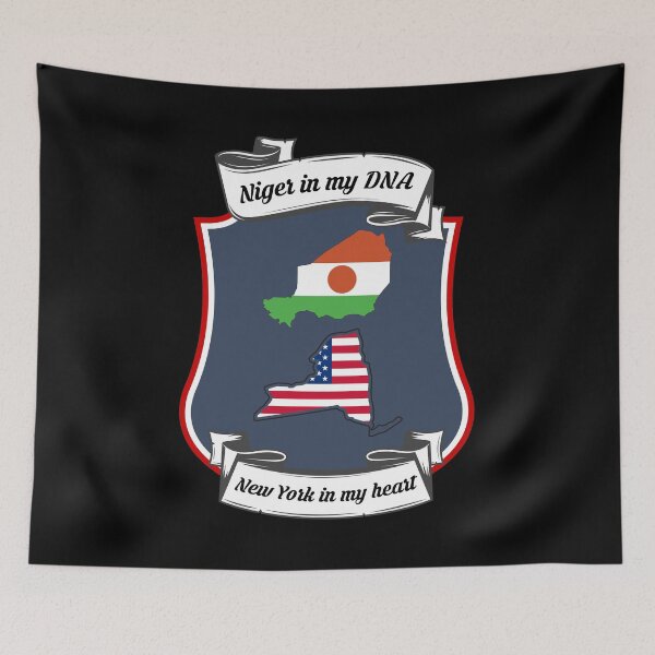 Item preview, Niger in my DNA, New York in my heart Heritage designed and sold by Tony ⭐⭐⭐⭐⭐.
