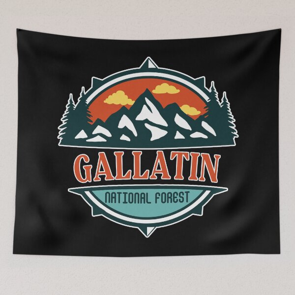 Item preview, Gallatin National Forest designed and sold by Road-tees.