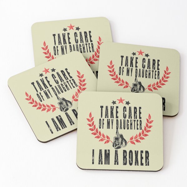 Item preview, Take Care Of My Daughter, I Am A Boxer designed and sold by SmartStyle.