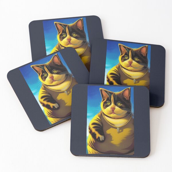 Item preview, Fat cat (#06) [Create a set!] designed and sold by SolidEarthArt.