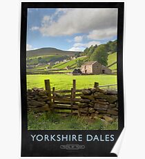 Yorkshire Dales Railway Poster Poster