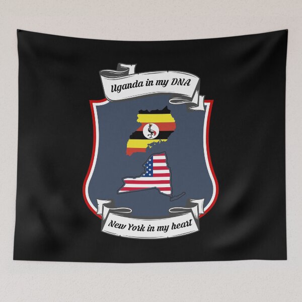 Item preview, Uganda in my DNA, New York in my heart Heritage designed and sold by Tony ⭐⭐⭐⭐⭐.