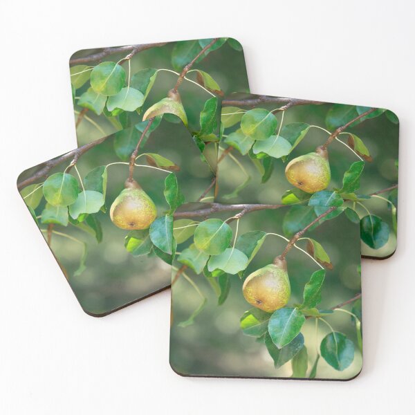 Item preview, Yellow pears on green tree designed and sold by olena2552.