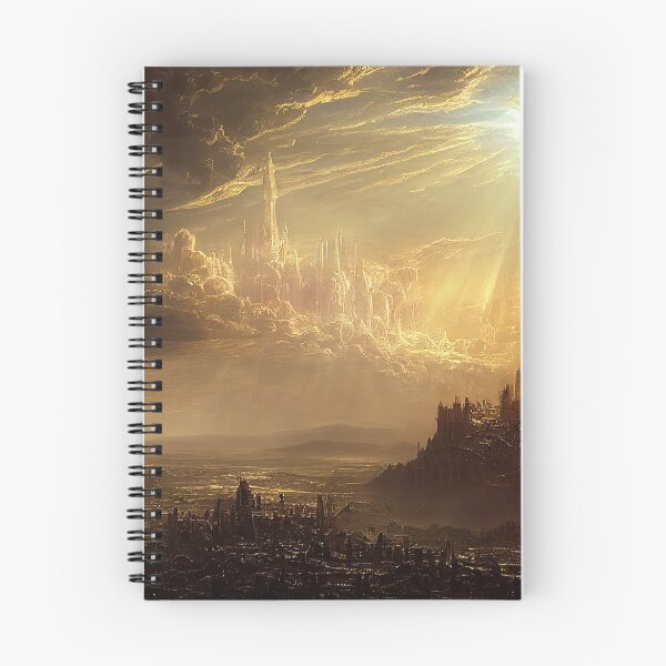 Item preview, Lyran City in the Sky designed and sold by OccultDreams.