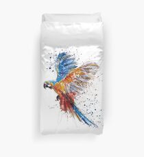 PARROT - ARA- BIRD- PERROQUET- BIRD-ENVOL Duvet Cover