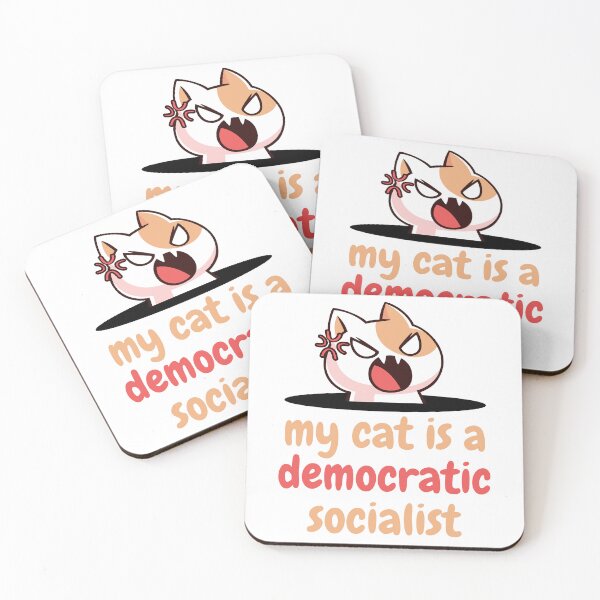 Item preview, my cat is a democratic socialist : meme cat designed and sold by MokonoKokoro.