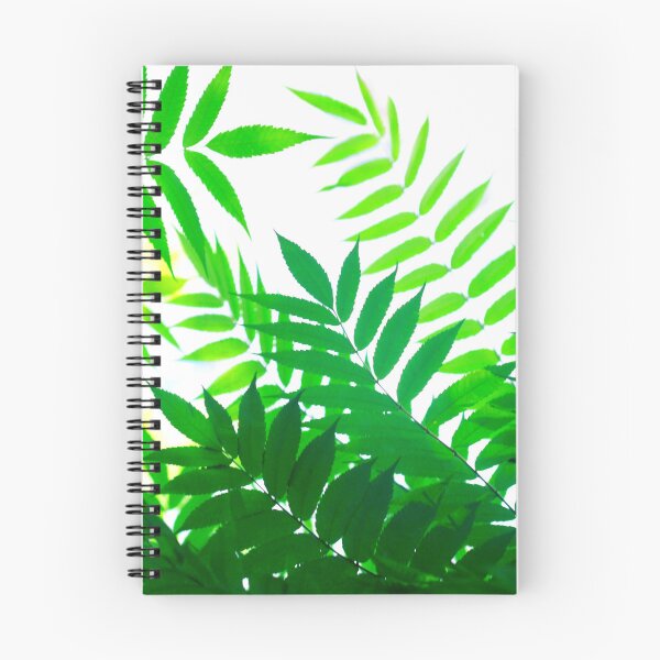 Item preview, Green leaves on white background designed and sold by olena2552.