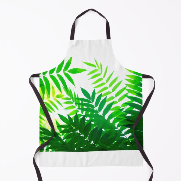Item preview, Green leaves on white background designed and sold by olena2552.