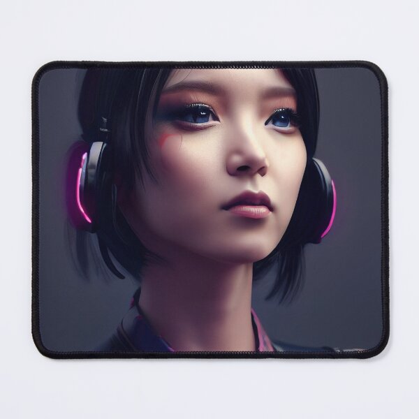 Item preview, Cat ears asian girl [Created by AI] designed and sold by TAGE-GALLERY.