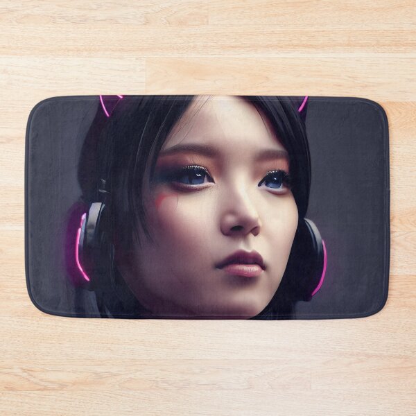 Item preview, Cat ears asian girl [Created by AI] designed and sold by TAGE-GALLERY.
