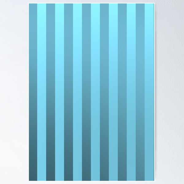 Item preview, cool bluish gradient stripes fashion designed and sold by AlbertoRuiZ.