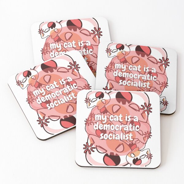 Item preview, my cat is a democratic socialist : meme cat designed and sold by MokonoKokoro.