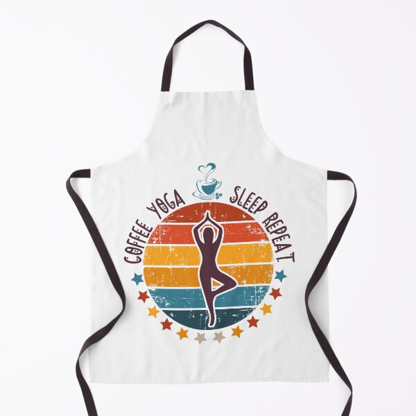 Item preview, Coffee Yoga Sleep Repeat Sport Latte Caffeine Lover  Every Day  designed and sold by HomeCoquette.