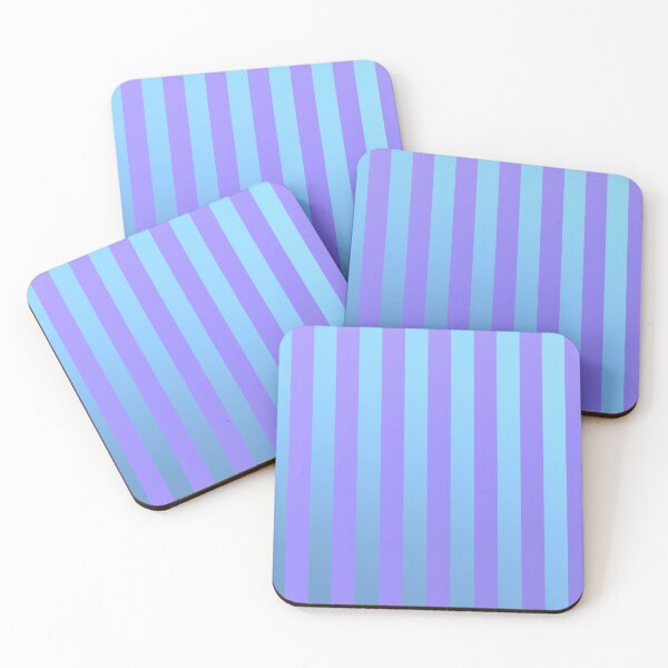 Item preview, Violet and cool bluish gradient stripes fashion designed and sold by AlbertoRuiZ.