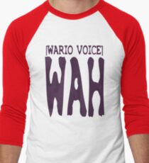 Wario Voice Shirt Men's Baseball ¾ T-Shirt