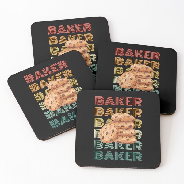 Item preview, Baker Cookies Retro Design designed and sold by RockBeeDesigns.